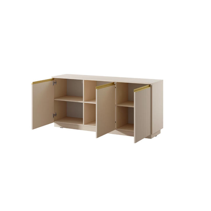 Ensemble meuble TV ROYAL couleur Beige